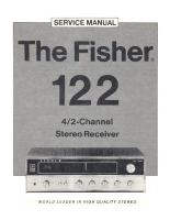 Fisher 122 - Service Manual 